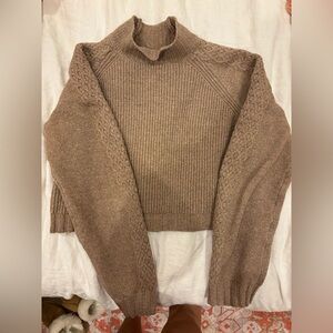Wild Fable Taupe Turtleneck Sweater